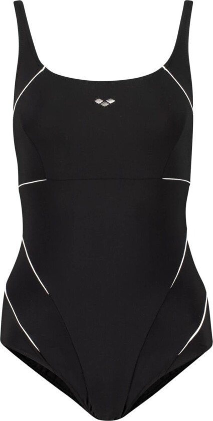 Arena Jewel One Piece R, badedrakt, dame BLACK-WHITE