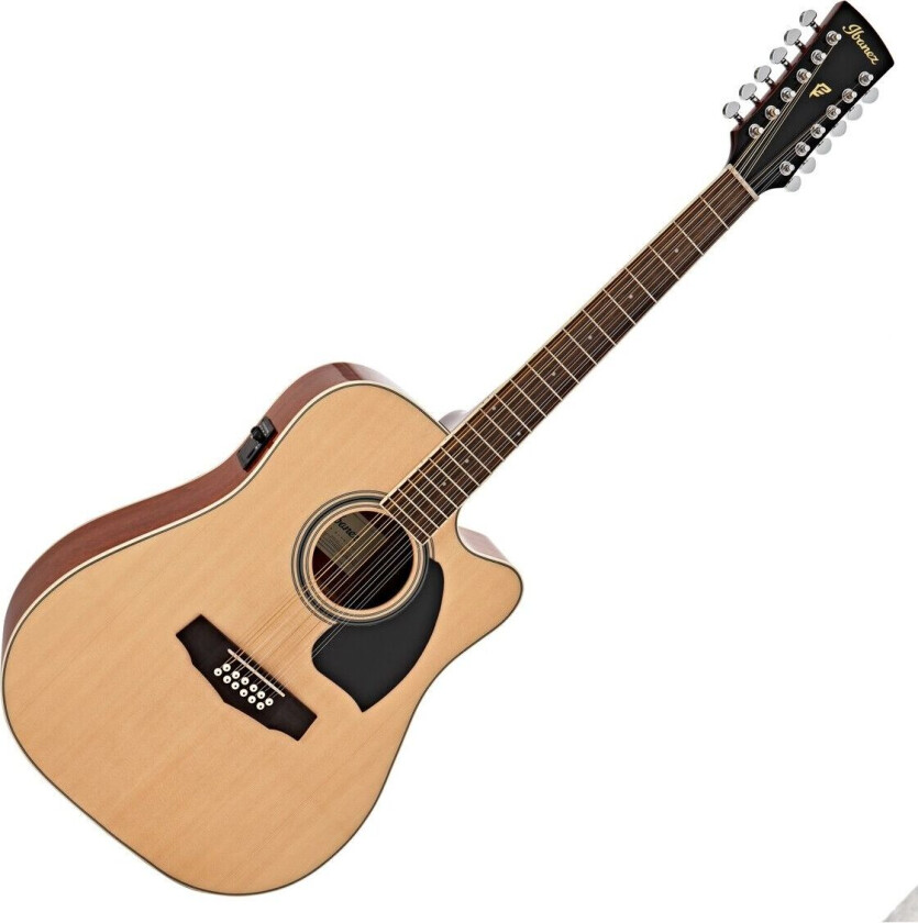 Pf1512ece-Nt 12-Strenger Westerngitar Med Mik