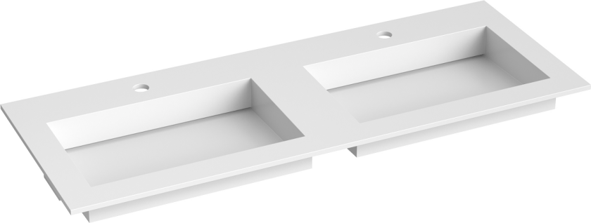 Bilde av Corian Servant m/Flat bunn - Hvit Matt