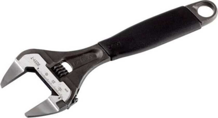 Bilde av 9029-T Skiftenøkkel fosfatert, bredere kjeveåpning 170 mm