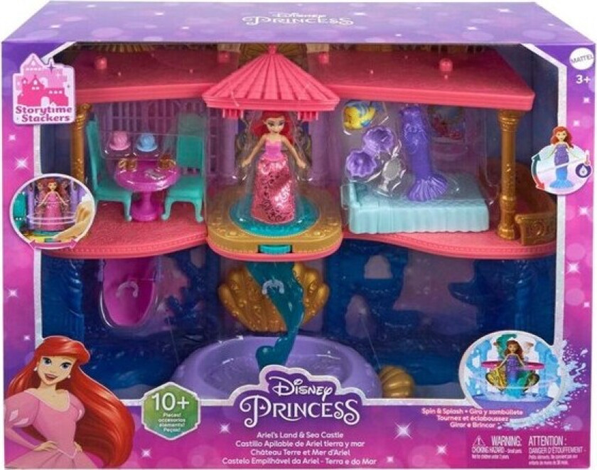 Prinsesse Lekesett M/ Figur - Ariel'S Land Og Sjørike