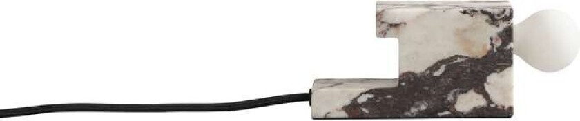 Brett lav lampe 8 x 14 cm Calacatta