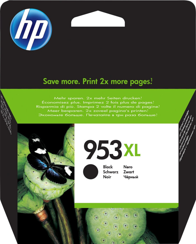 Hp Blekk Svart 953xl - Officejet Pro 8710/8720/8730/8740