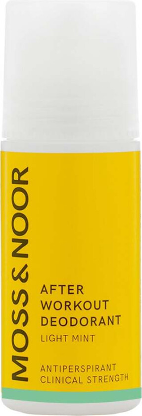 MOSS & NOOR After Workout Roll-On Deodorant Fresh Light Mint