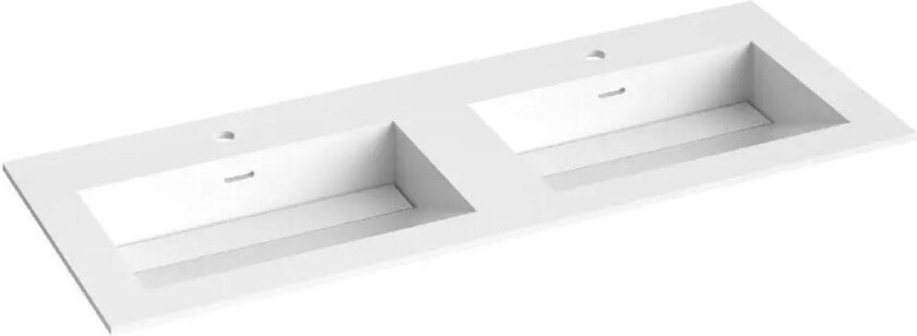 Bilde av Corian Servant m/Skrå bunn - Hvit Matt