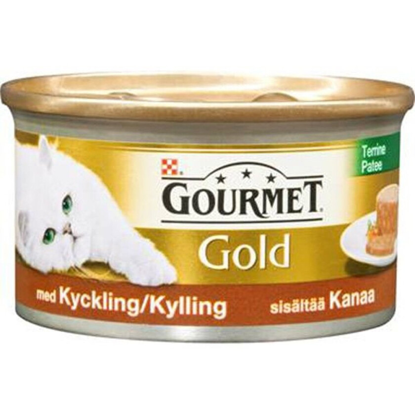 Gold Kylling i Paté 85 g