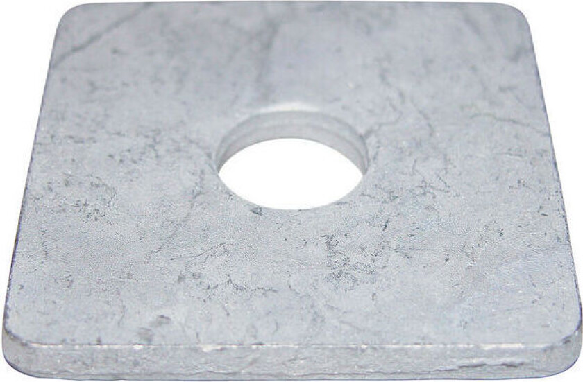 Firkantskive M16 18x50x50x5 varmforsinket 50 stk