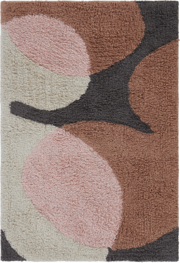 DELORES badematte Grå/beige/rosa