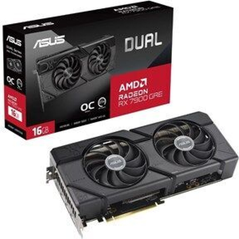 Bilde av Radeon RX 7900 GRE DUAL OC - 16GB GDDR6 RAM - Grafikkort