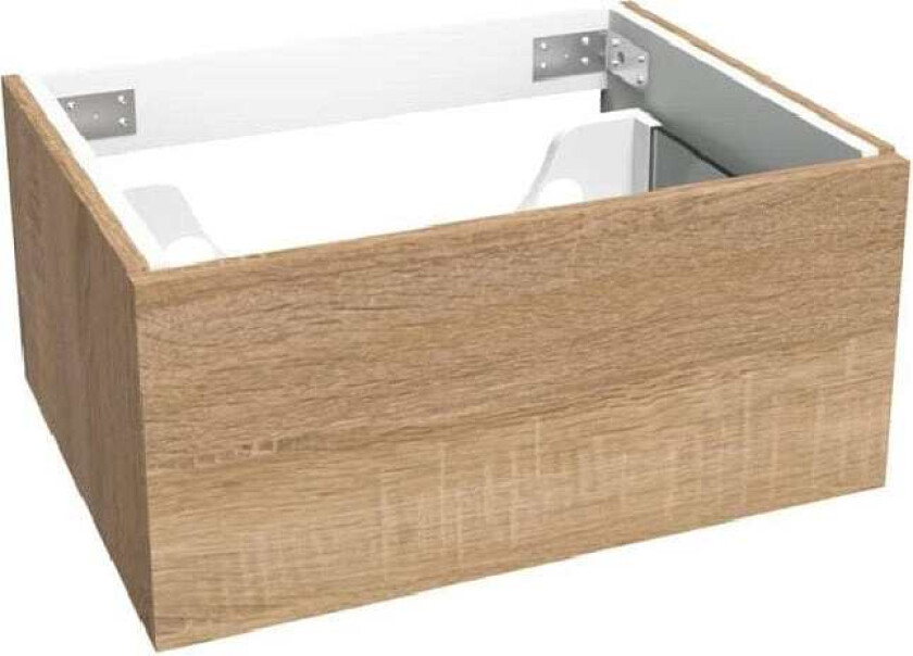 VikingBad Mie Demi Servantskap Slett - Lys Eik