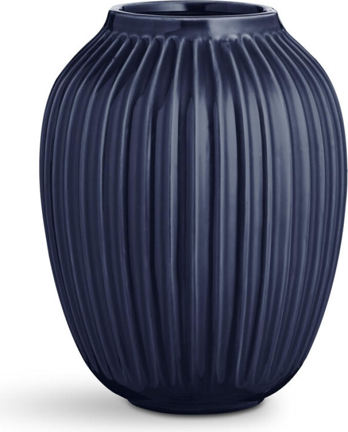 Hammershøi vase stor indigo