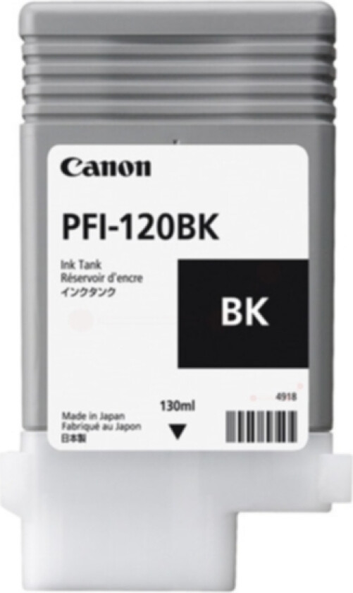 PFI-120 BK Blekkpatron svart