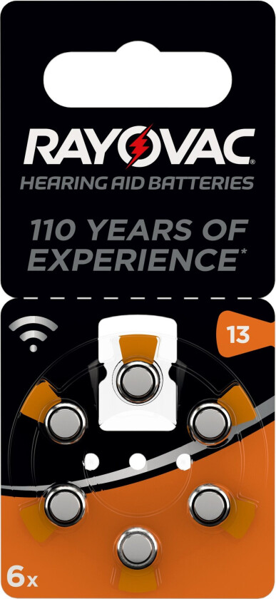 Rayovac Høreapp Batteri V13