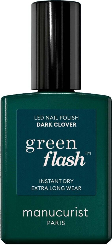 Green Flash Gel Polish Dark Clover