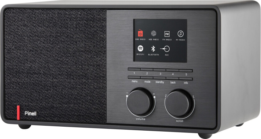 Bilde av Supersound 301 - Sort Dab Radio, Bluetooth, Nettradio