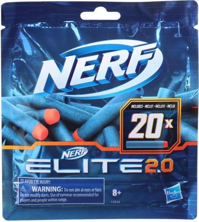 - Elite 2.0 Refill 20 Darts (F0040)