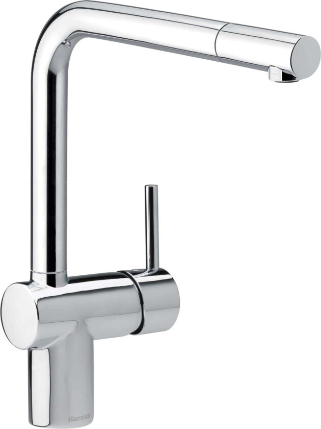 Merkur Kjøkkenkran Høy L-tut m/Uttrekk