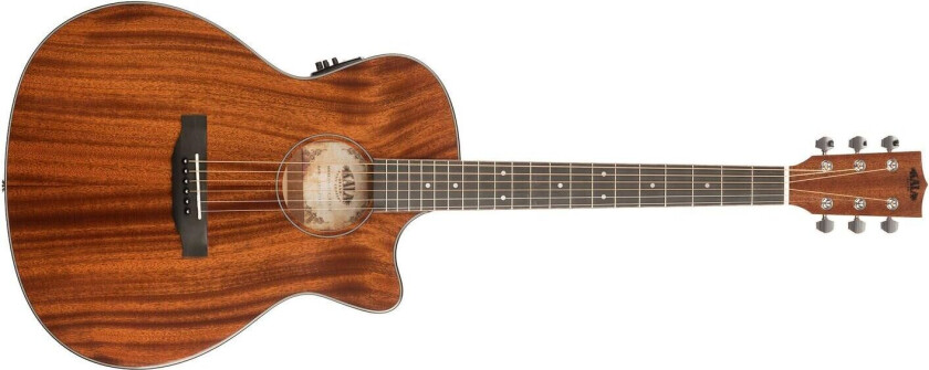 Solid Mahogany Thinline Steel