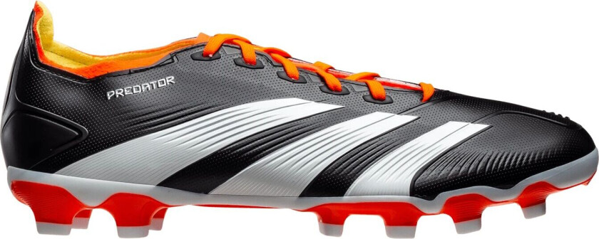 adidas Predator League Low MG / Q1 24, fotballsko gress og kunstgress, unisex Core Black/Ftwr Whit