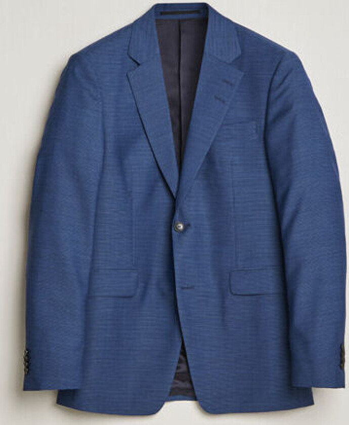 Justin Wool Blazer Smokey Blue