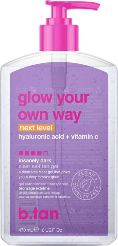 Glow your own way Next Level 473 ml