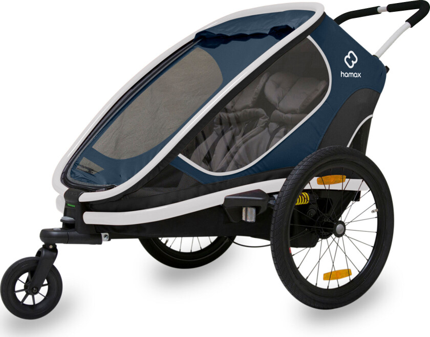 Bilde av Outback (+ Bicycle Arm & Stroller Wheel) OneSize, Navy/White