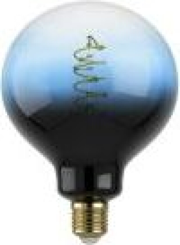 Eglo - LED-lyspære - form: G125 - E27 - 4 W - varmt hvitt lys - 2000 K - svart, bensin