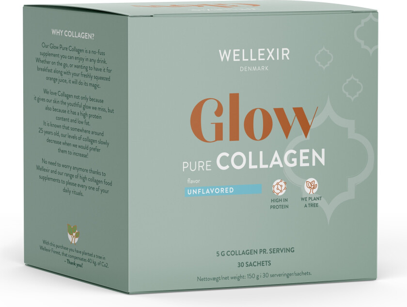 Wellexir Glow Pure Collagen 5 g 30 stk.