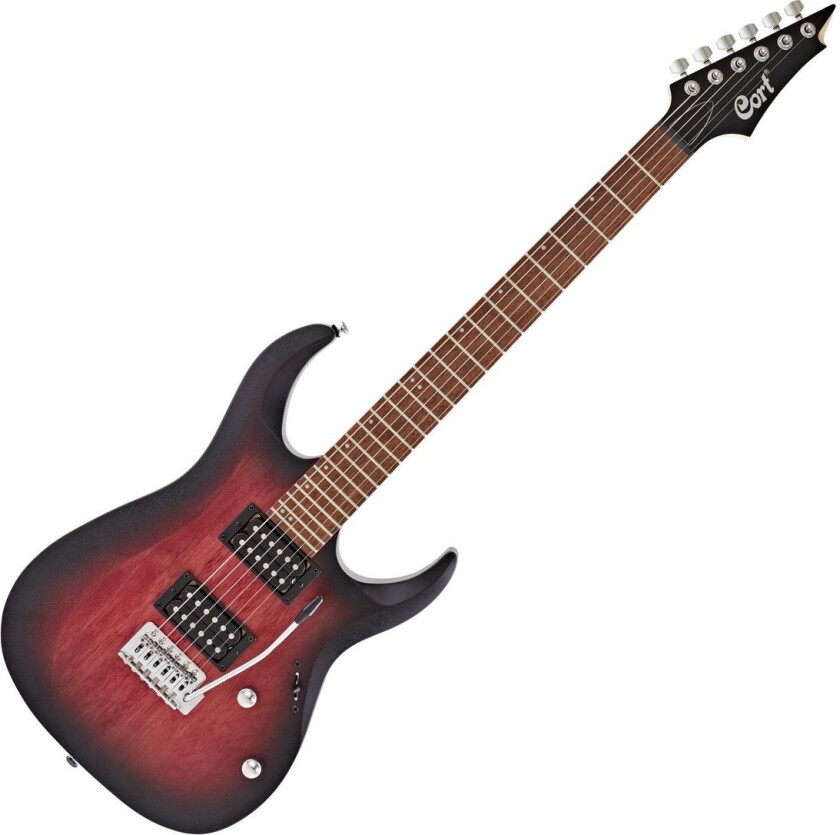 X100 Open Pore Black Cherry Burst