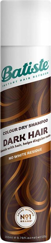 Colour Dry Shampoo Dark Hair, 200 ml