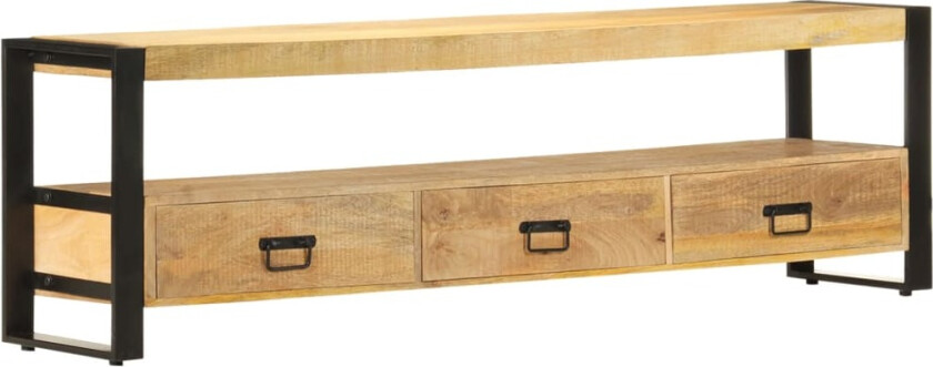 TV-benk heltre mango - 150x30x45 cm