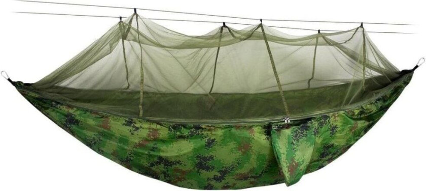 Hengekøye med Myggnett og Oppbevaringspose