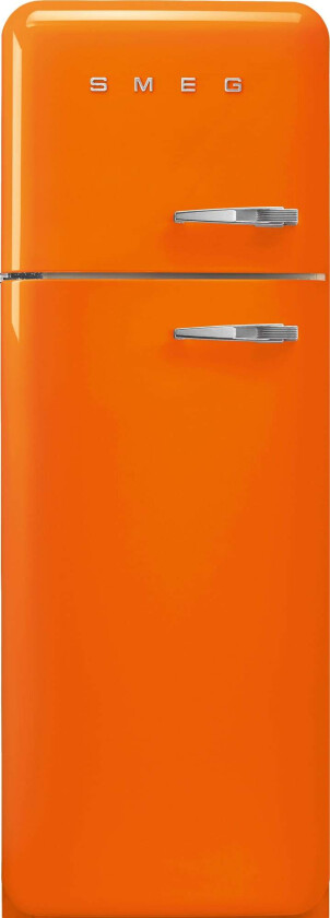 SMEG Kombiskap Oransje 50`S Retro Fab30lor5