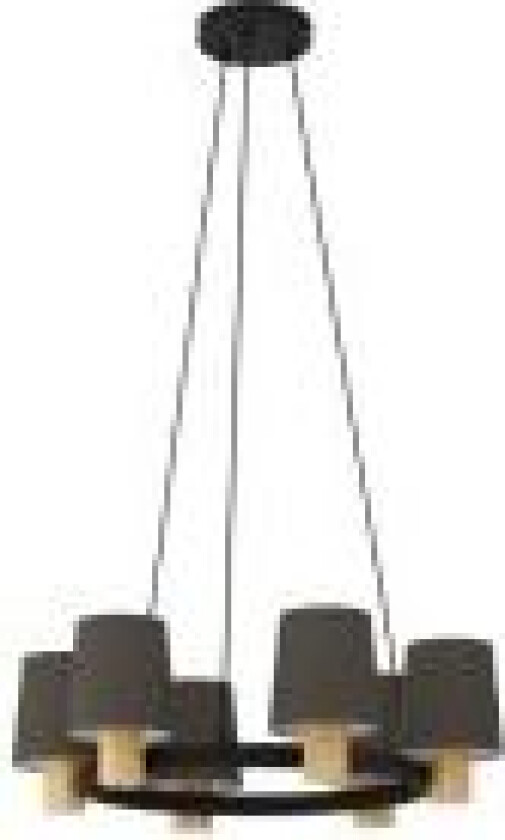 Edale, Hard montering, Sort, Brun, Cappuccino, Sort, Brun, Stål, Tre, Stoff, Tre, Sort