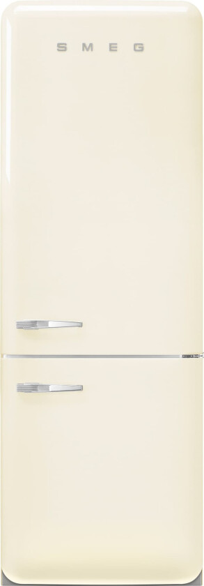 Bilde av SMEG Kombiskap Retro Creme Høyre fab38rcr5 2050x706x711 Mm