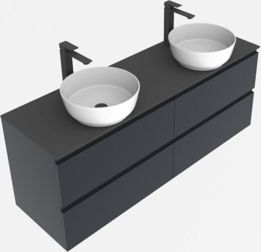 VikingBad Mie Servantskap fingergrep - Mørk Grå