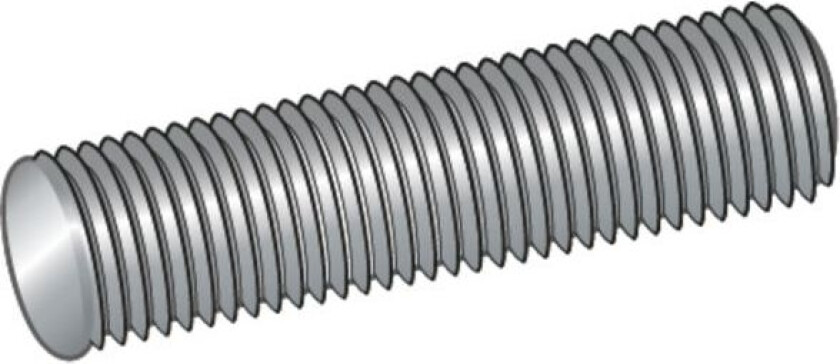 62110708 Gjengestang helgjenget, FZV 5.8, 1 m M20