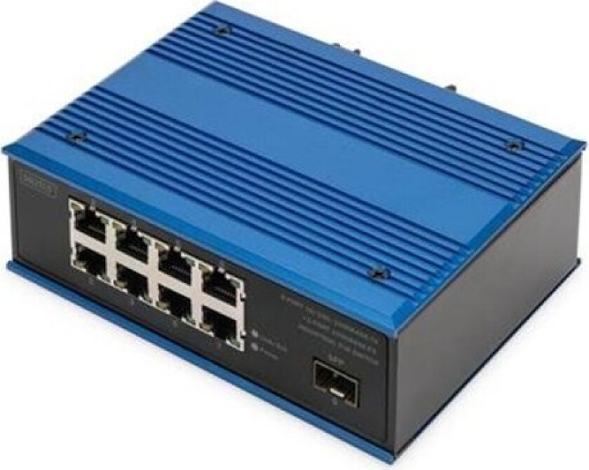 DN-651137 - switch - industrial - 8 ports - unmanaged