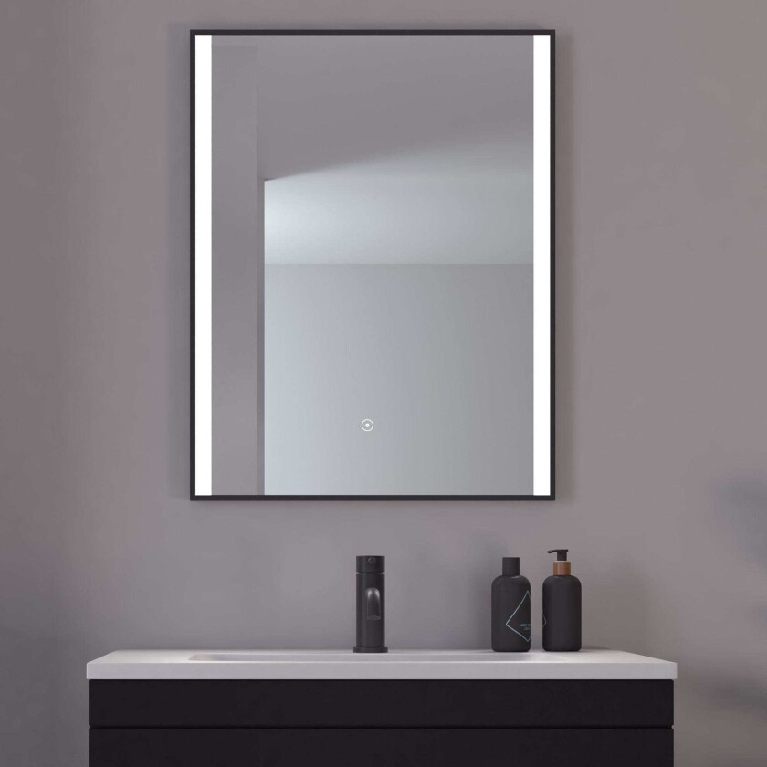 Nyborg Speil - Sort Matt