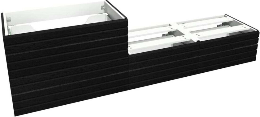 Bilde av VikingBad Mie Demi Stav Servantskap - Sort Eik