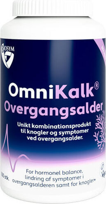 OmniKalk Overgangsalder - 100 Kapslar
