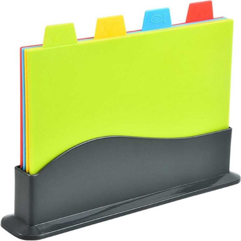 4x Skjærebrett med stativ