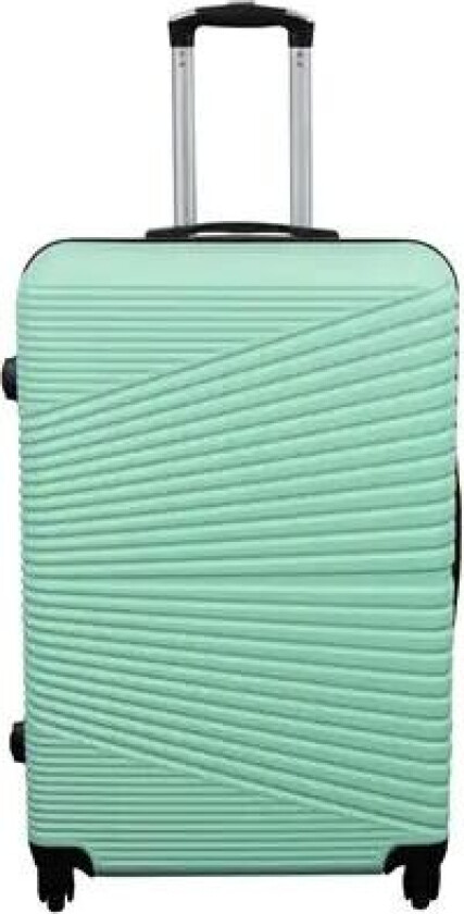 Stor koffert - Nordic mint - Hardcase koffert - Smart reisekoffert