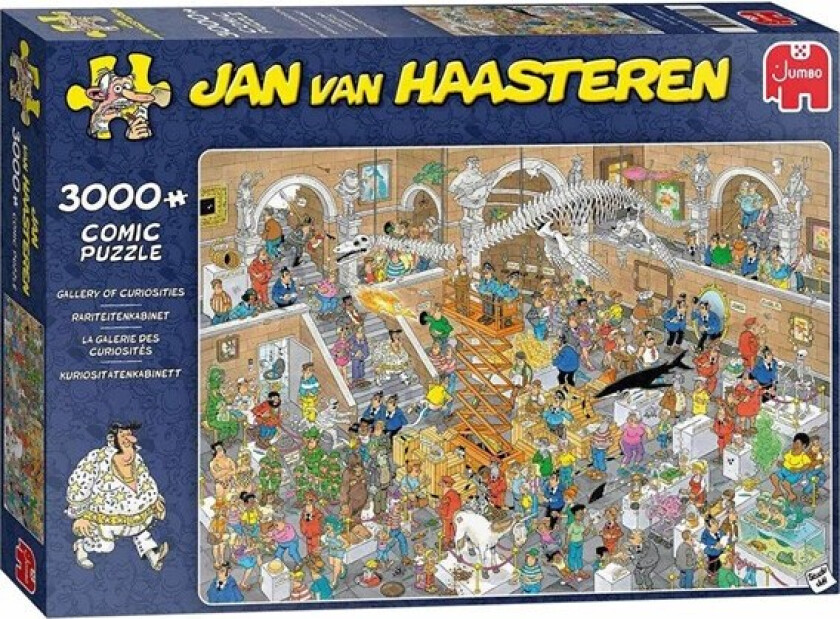 Puzzle Jan van Haasteren - Gallery of Curiosities (3000 pcs)