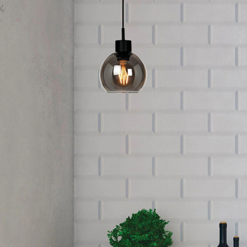 Marco takpendel Svart/røk