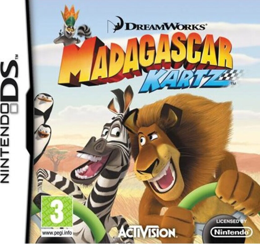 Madagascar Kartz - Nintendo DS - Racing