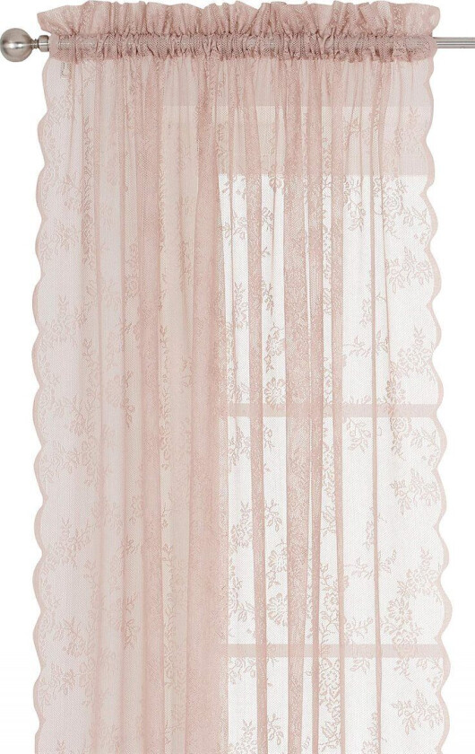 Mønstret blondegardin Rosalyn 2-pack 150 x 220 cm