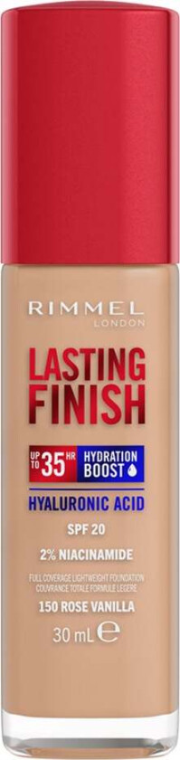 Lasting Finish Full Coverage Foundation 150 Rose Vanilla