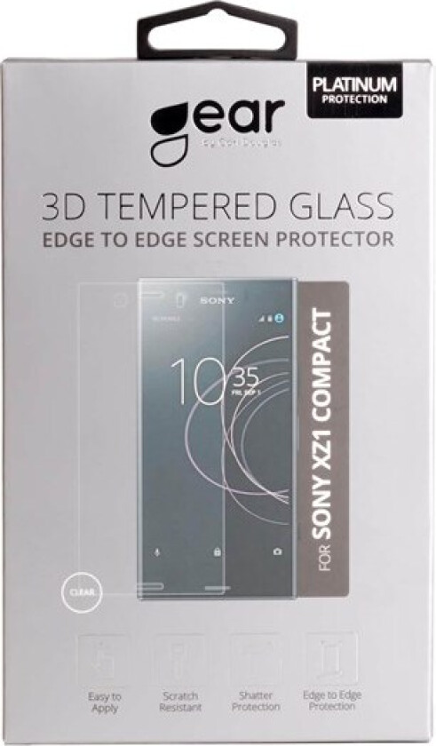 Glass Protector 3D Sony Xperia XZ1 Compact