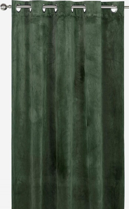 Fløyelslengder med snørehull Charlotte 2-pack 135 x 280 cm